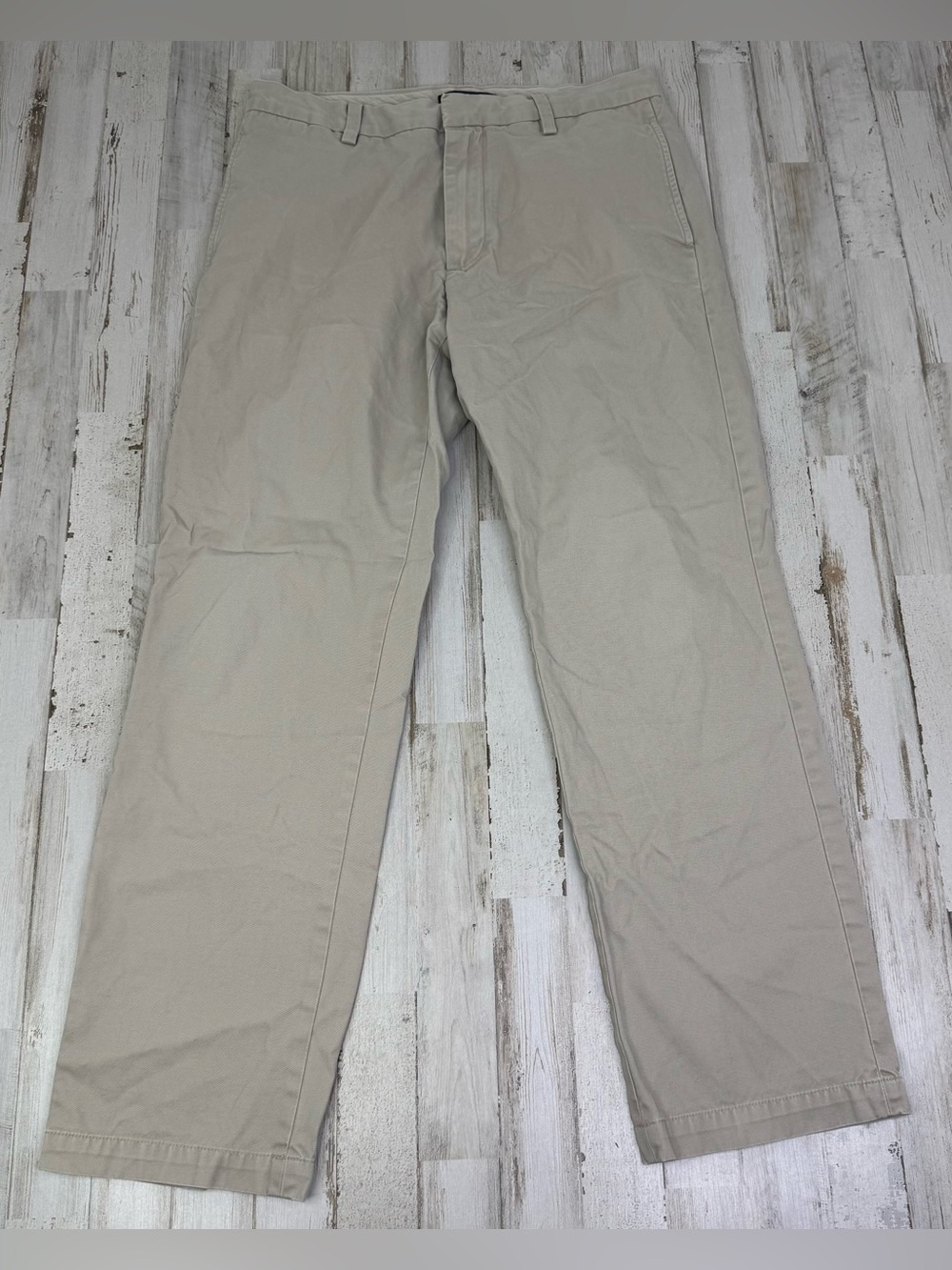 Banana Republic Gavin Chino Men's 30x28 Khaki Cotton Straight Fit